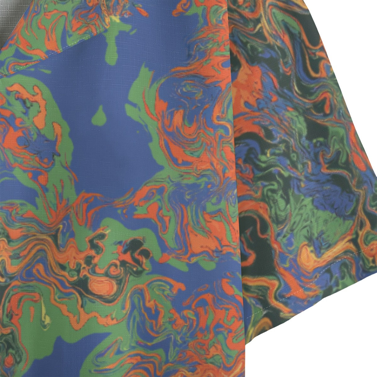 Neon Cabana Active Linen Hawaiian Shirt