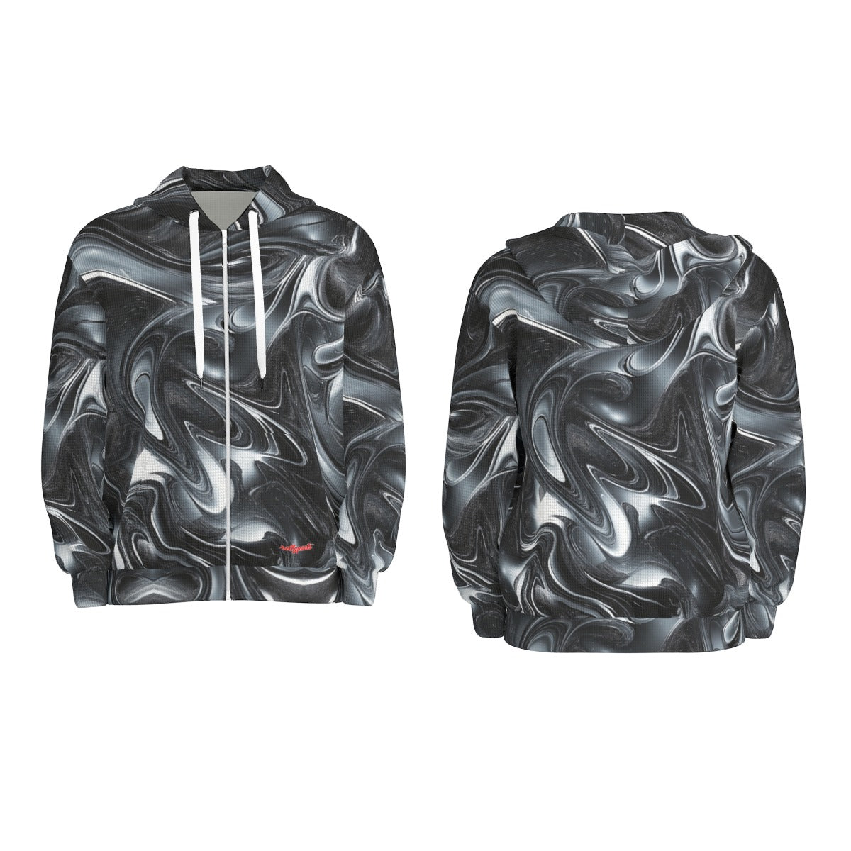 Zip Hooded Sweatshirt – Las Vegas Black Hole Black/Silver