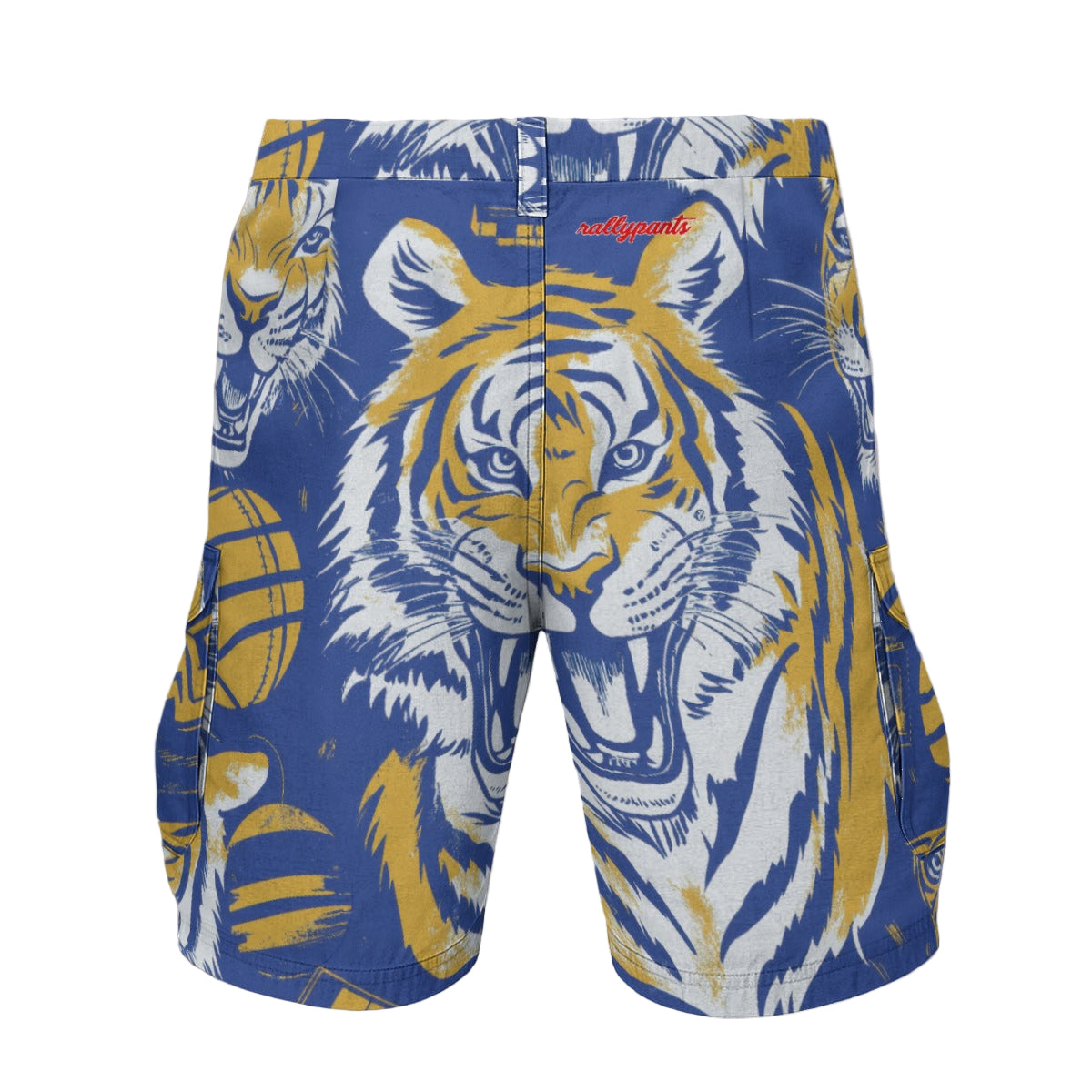 men's cargo shorts - northport blue/gold