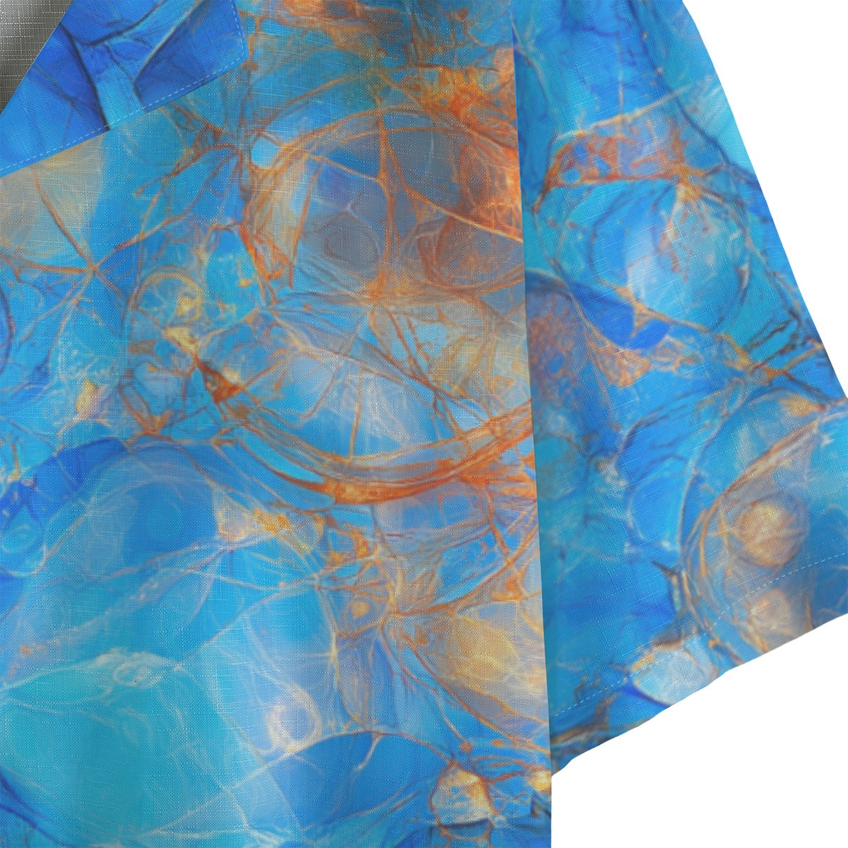 Mint Mirage Active Linen Hawaiian Shirt