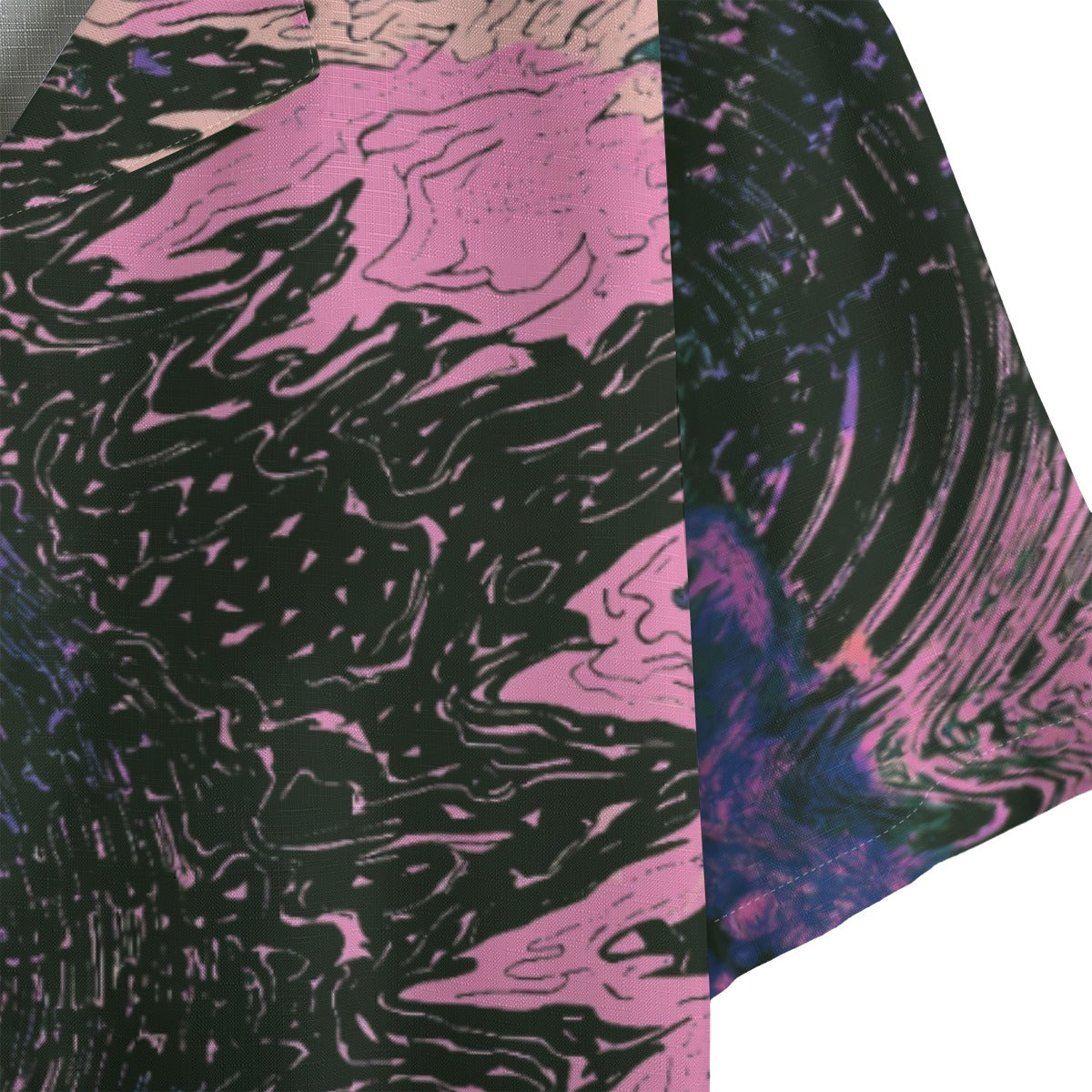 Pool Current Active Linen Hawaiian Shirt