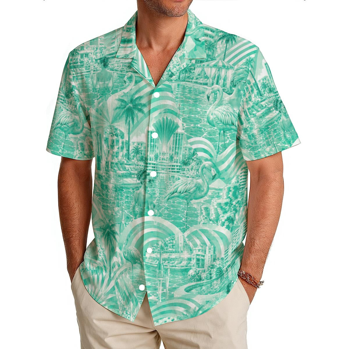Coral Crush Hawaiian Shirt