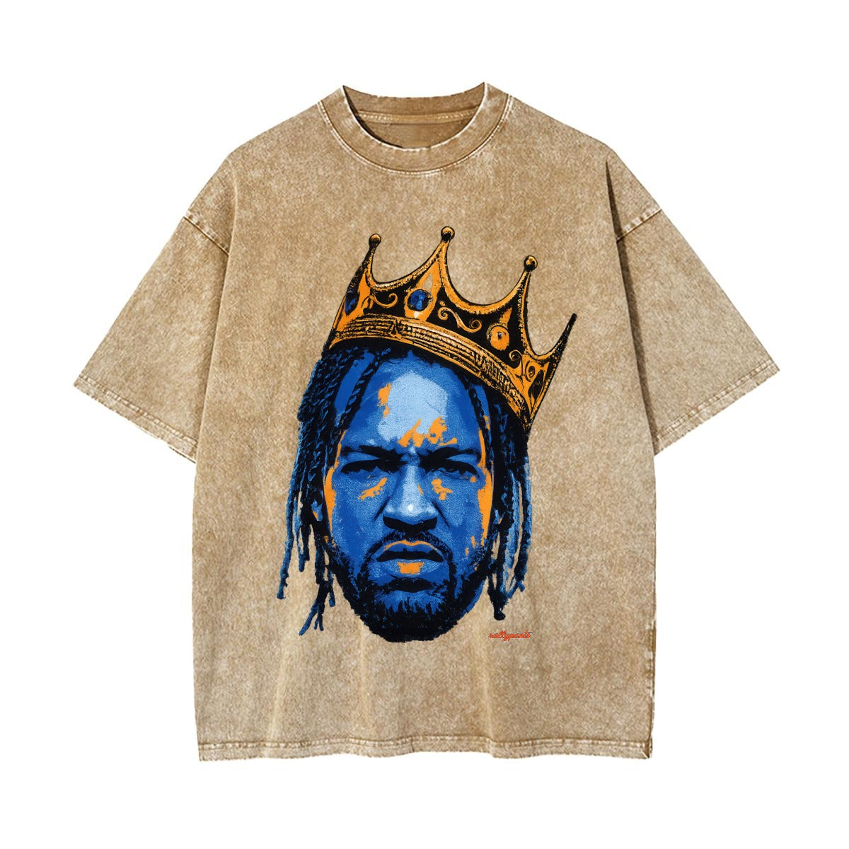 King of NY | Heavyweight Washed T-Shirt