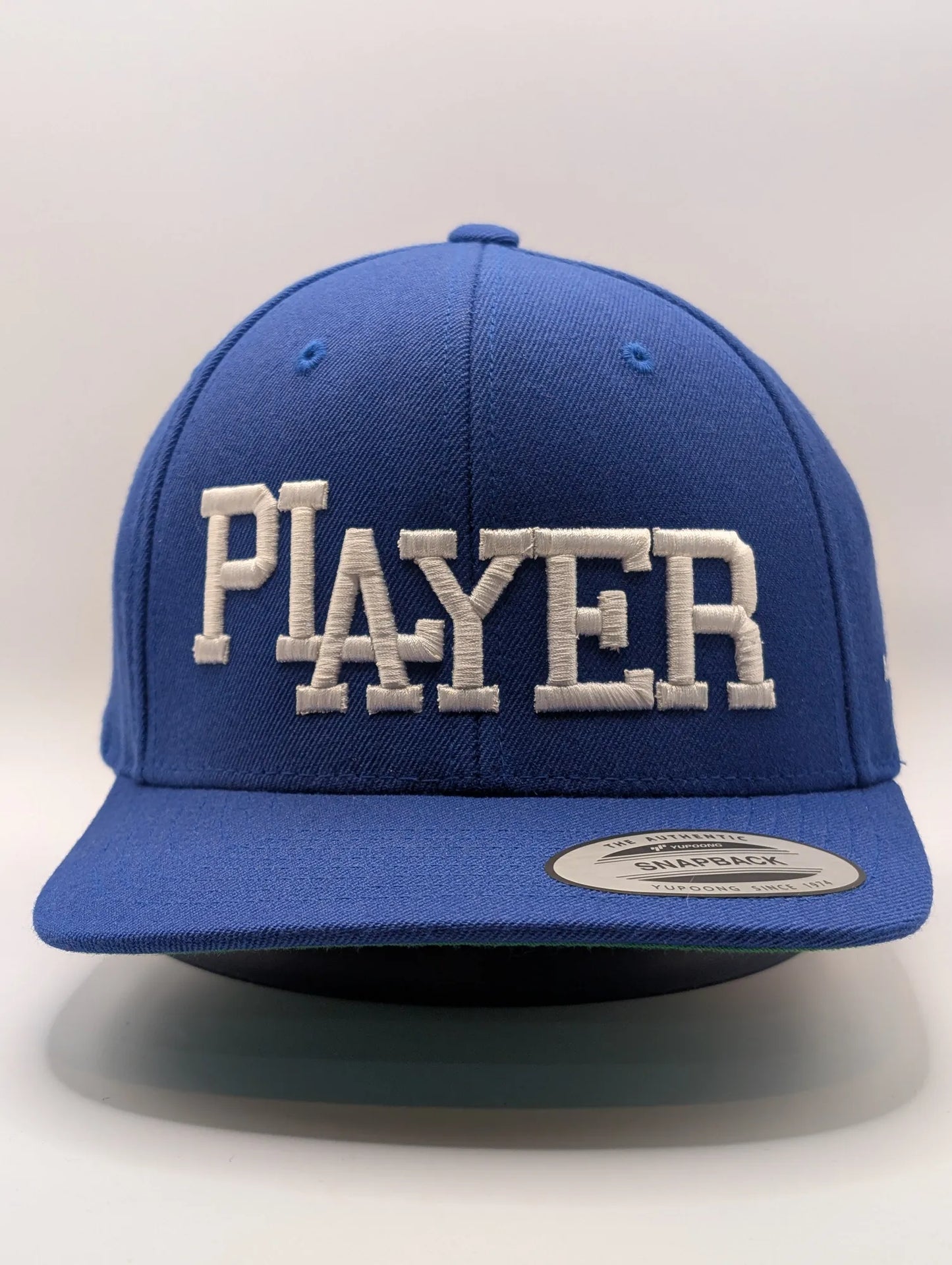 PLAYER - snapback hat blue/white