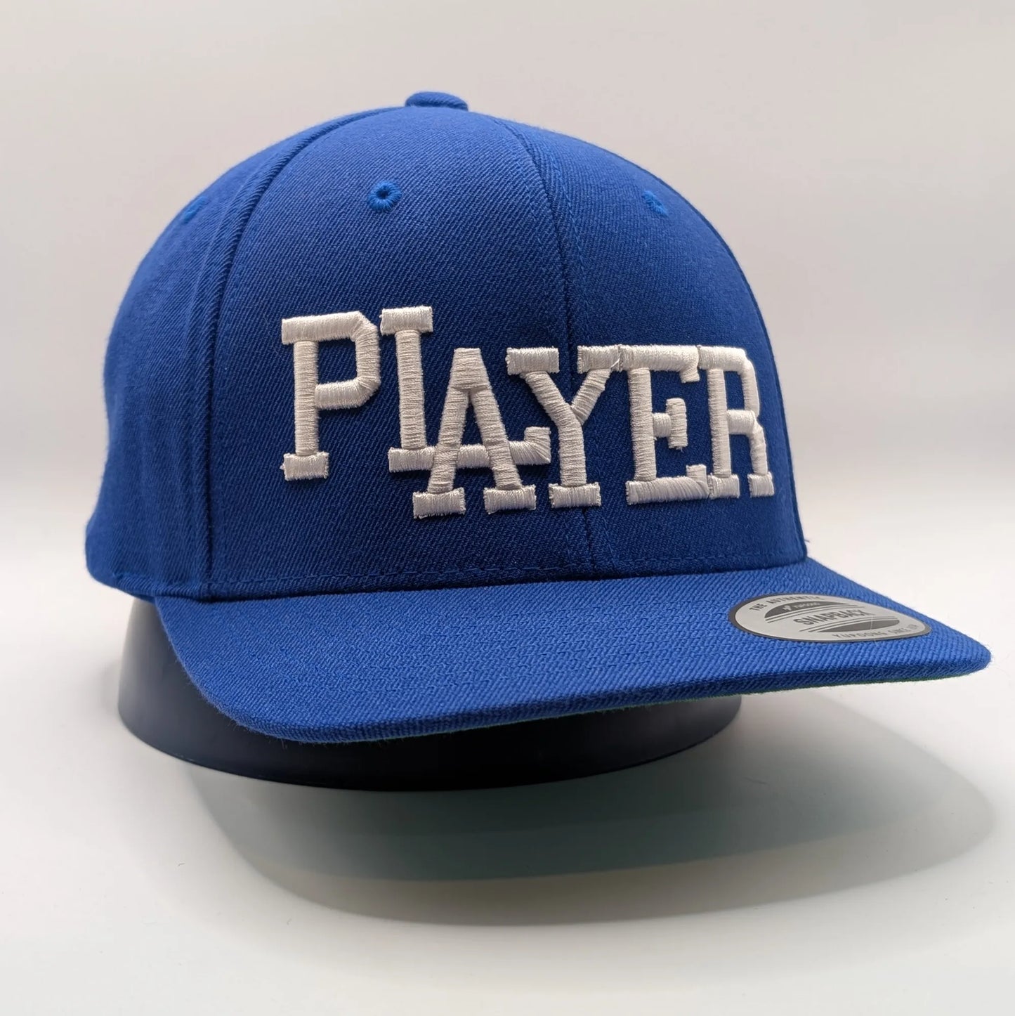 PLAYER - snapback hat blue/white