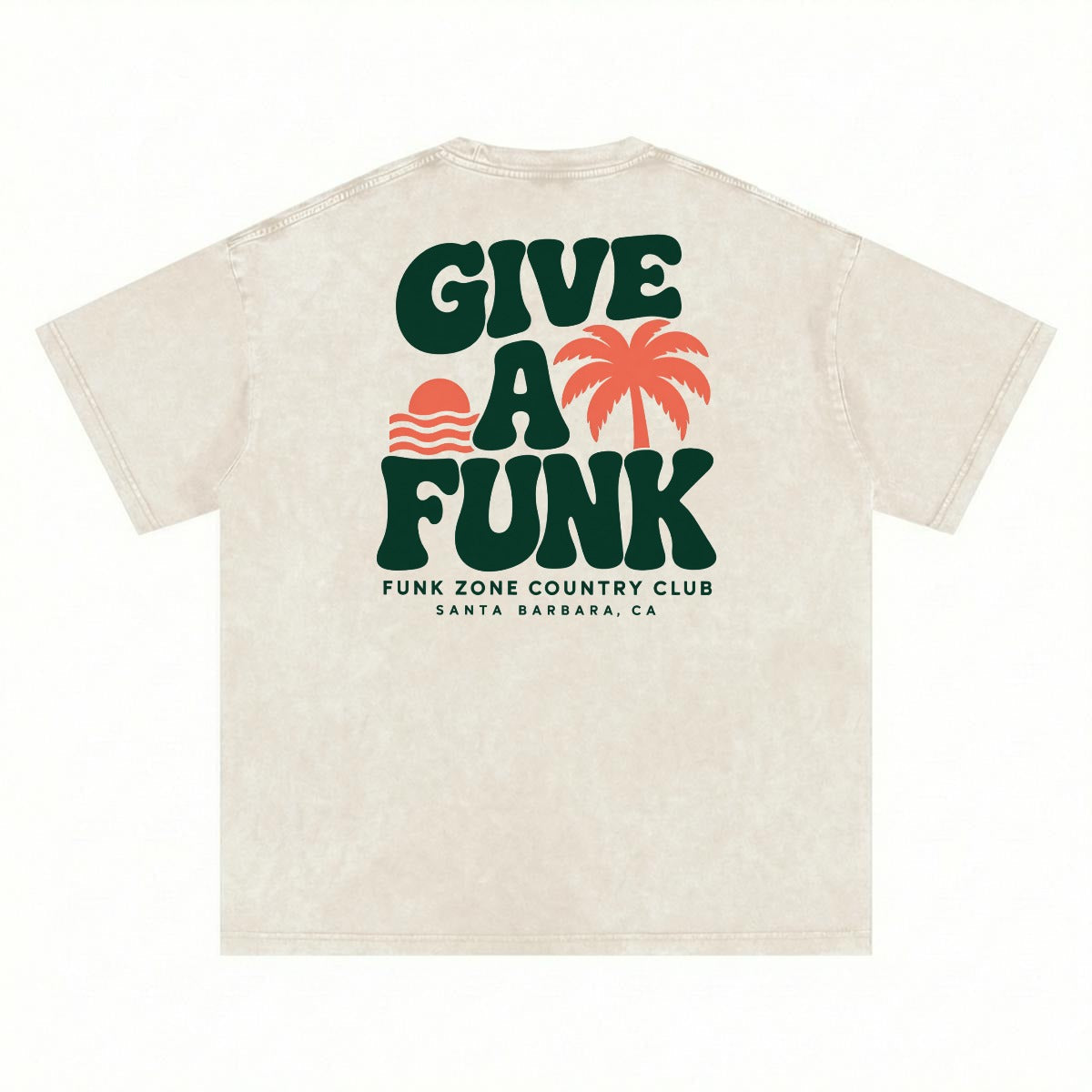 GIVE A FUNK shirt from the Funk Zone Country Club collection
