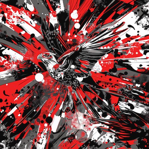 atlanta red/black/white