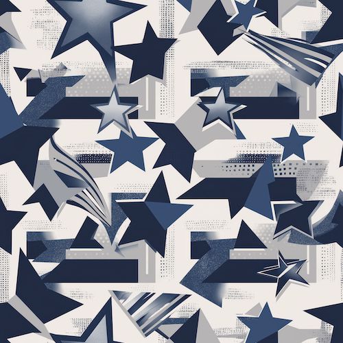 dallas navy/white/silver