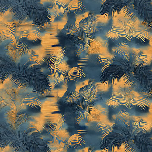 golden tide – coastal teal/golden haze/indigo ink