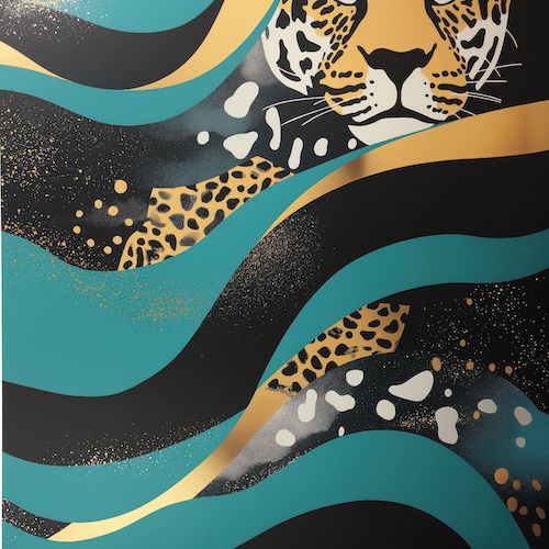 jacksonville teal/black/gold