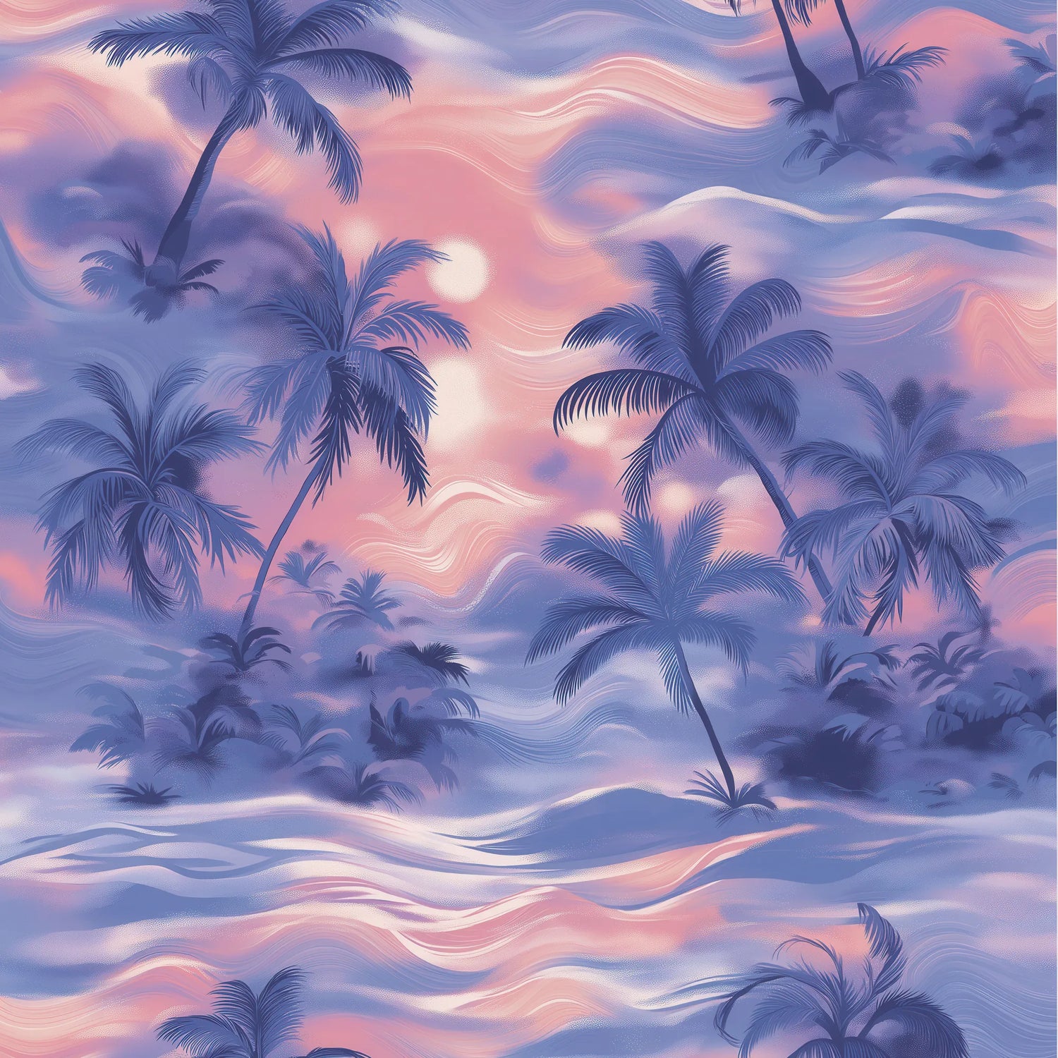 periwinkle/pink/sunset