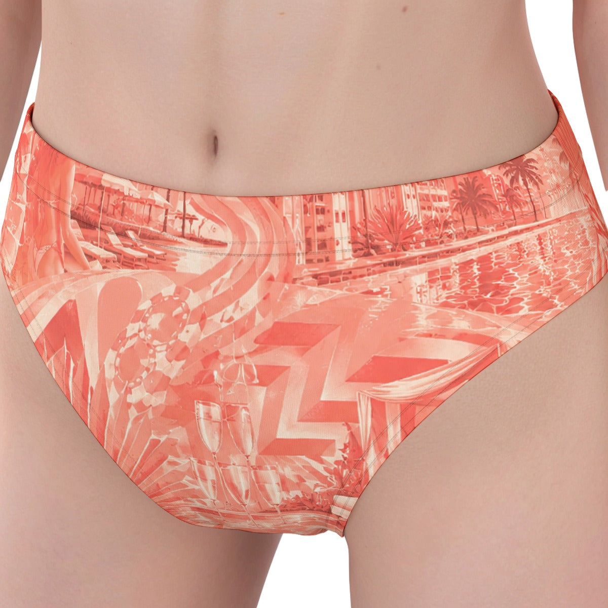 Coral Crush Women's Two-Piece Swim