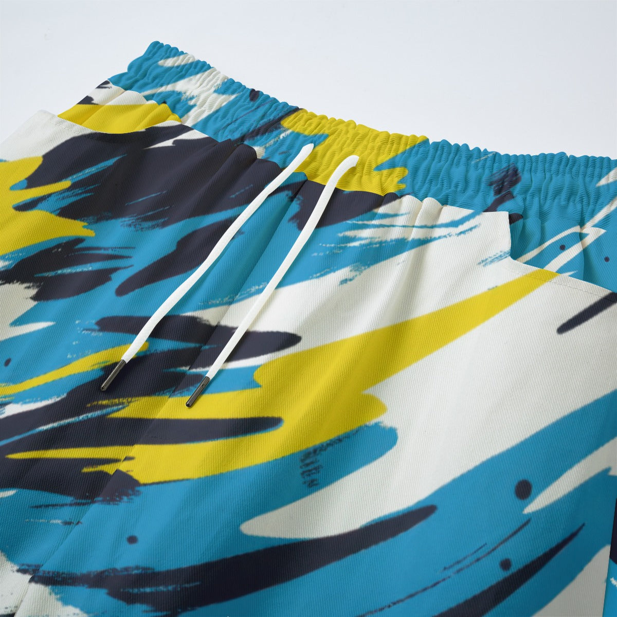 wide leg pants - los angeles powder blue/yellow/white