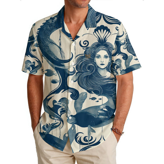 Yacht Rob Siren Tide Linen-Vibe Shirt