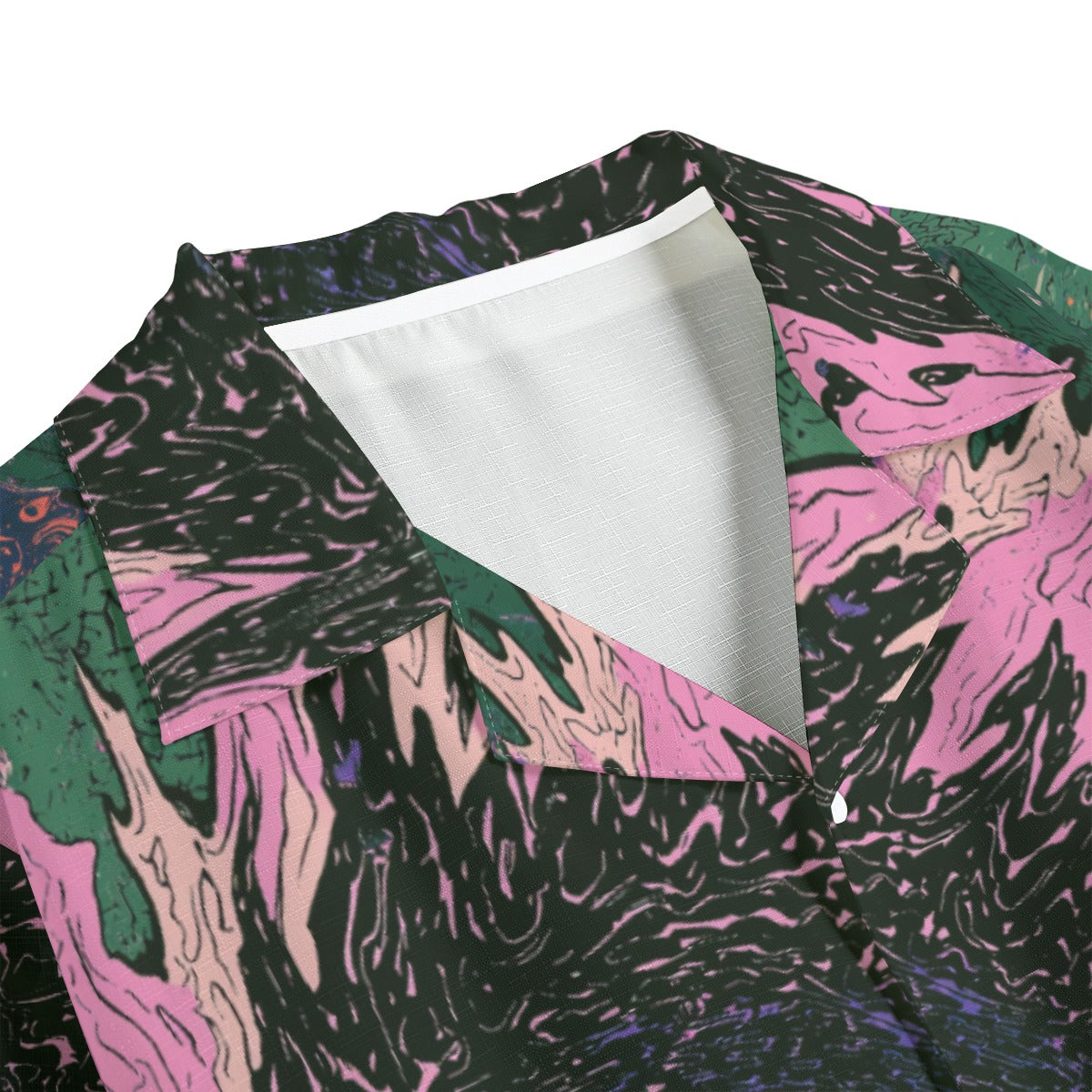 Pool Current Active Linen Hawaiian Shirt