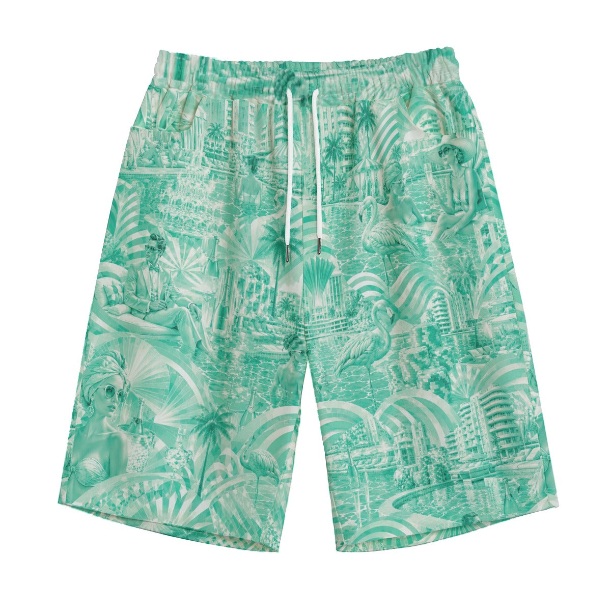Coral Crush Casual Short