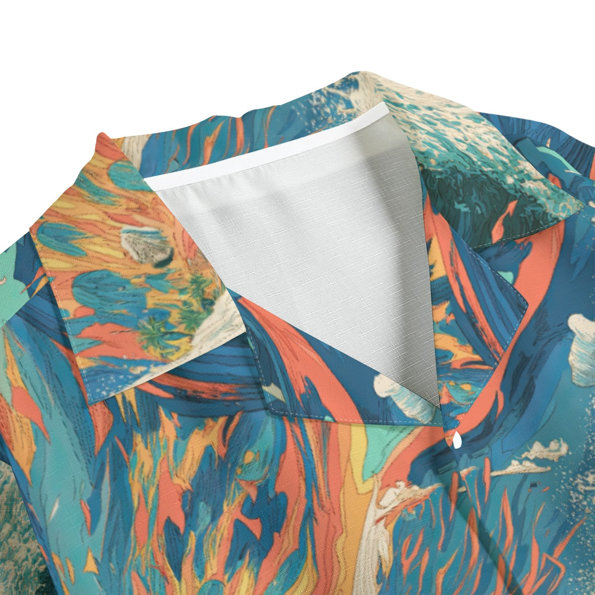 Cabana Crush Active Linen Hawaiian Shirt