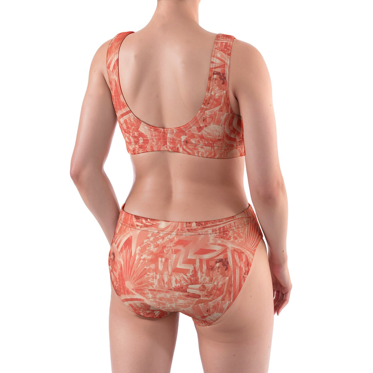 Coral Crush Women's Two-Piece Swim