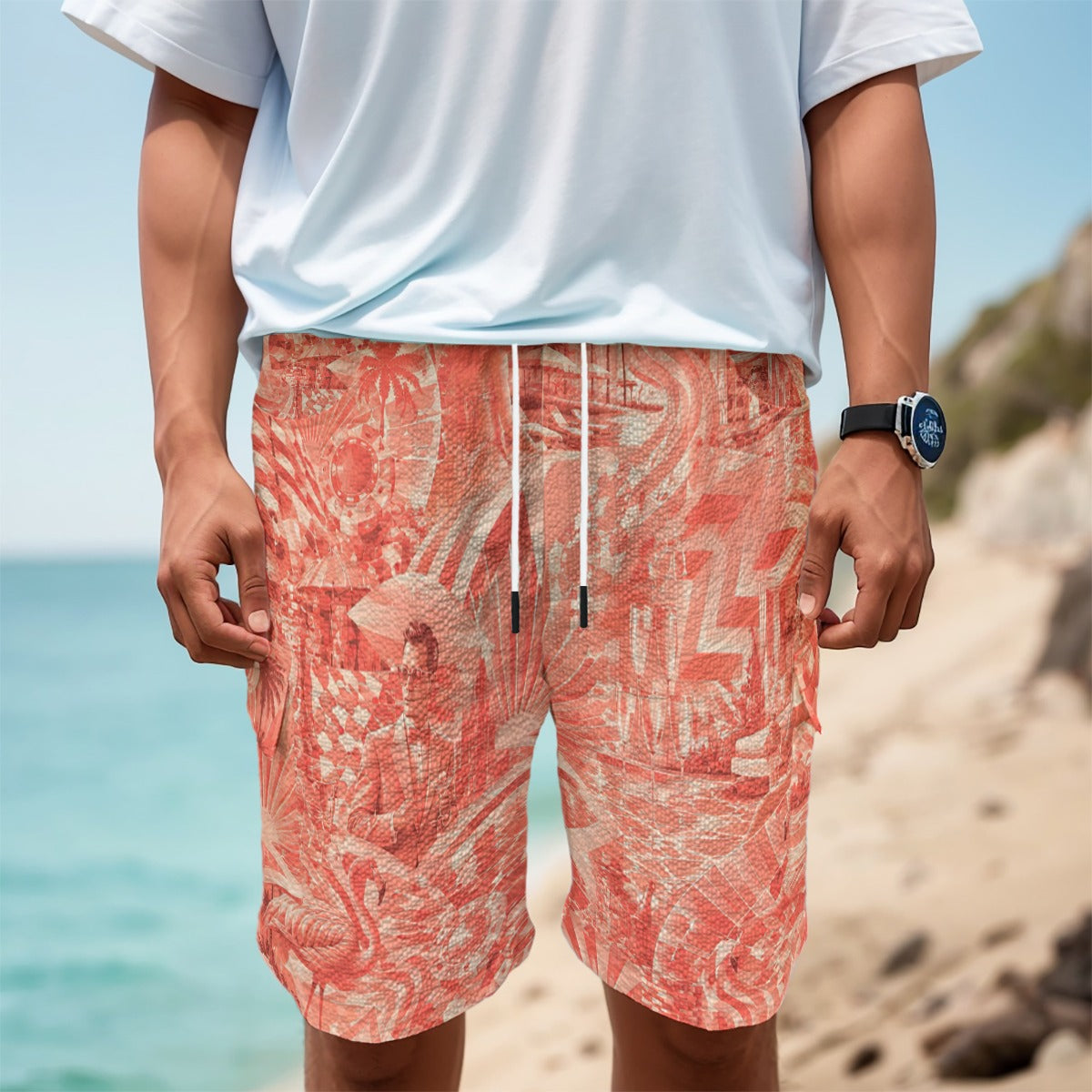 Mint Mirage Cargo Short