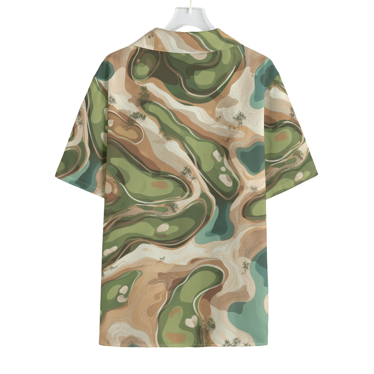 Brozone NTTU8 Active Linen Hawaiian Shirt