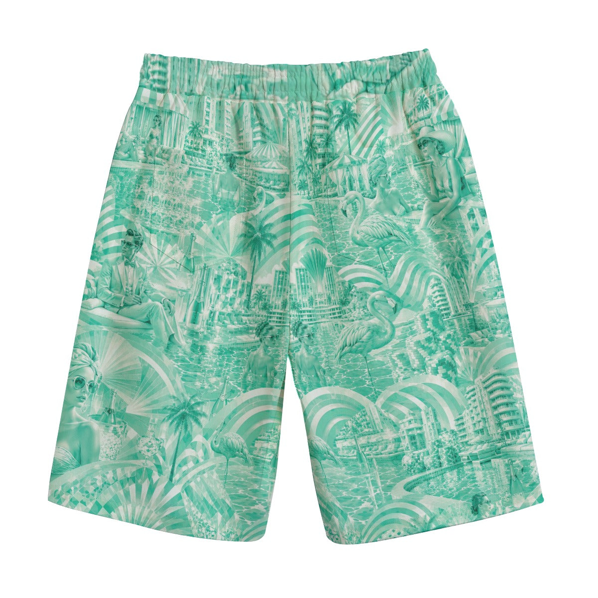 Coral Crush Casual Short