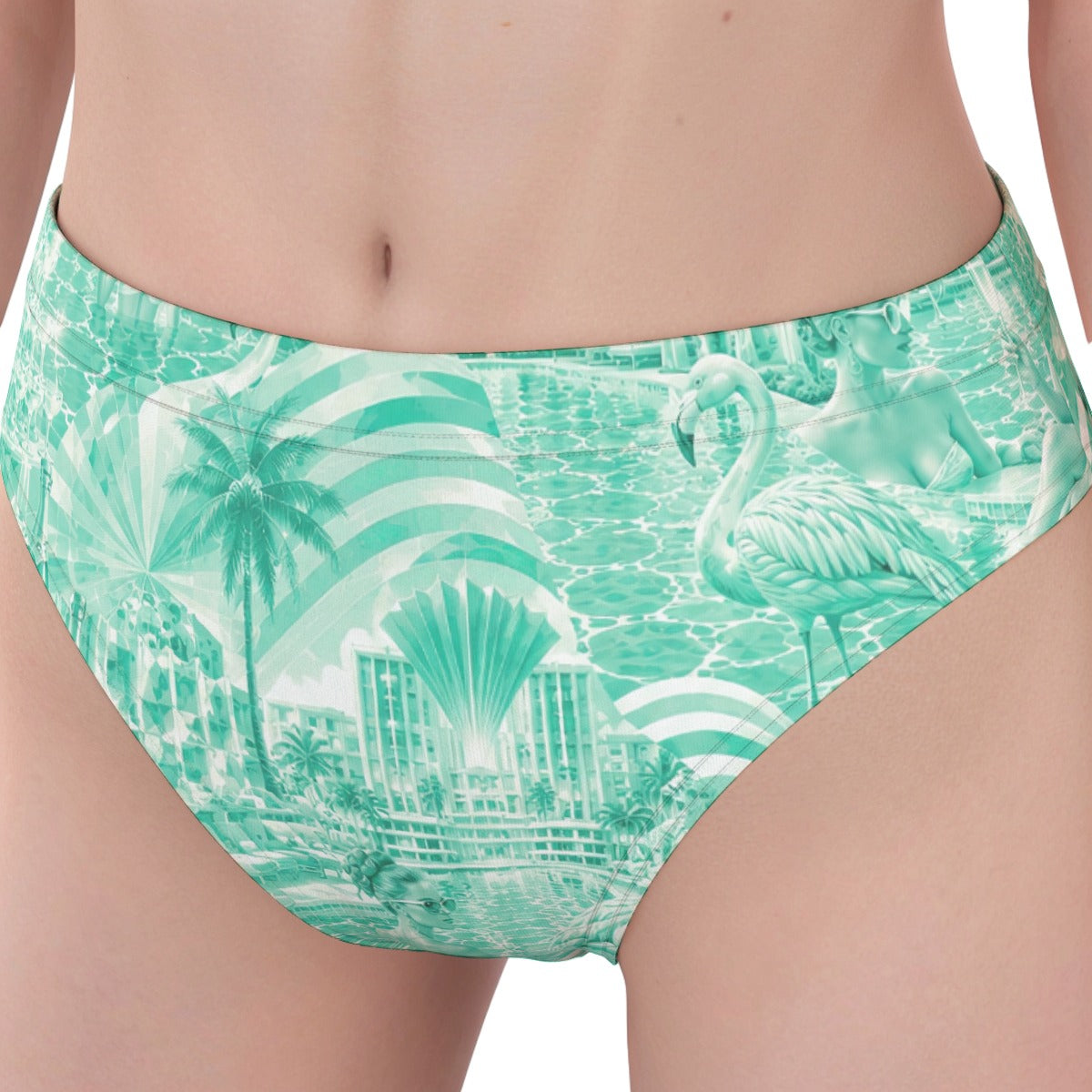 Mint Mirage Women's Two-Piece Swim