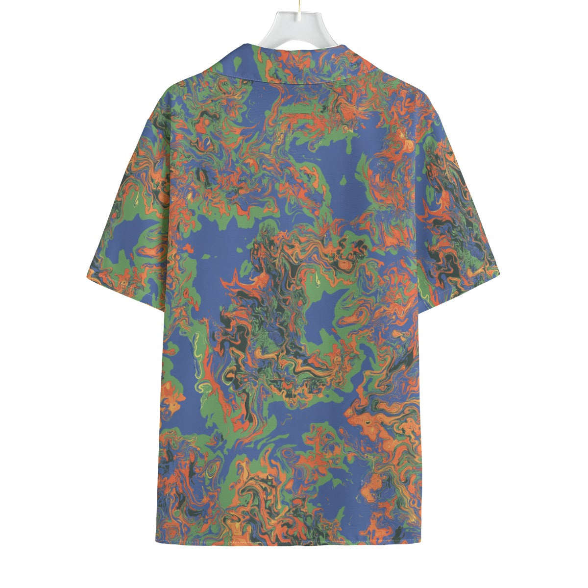 Neon Cabana Active Linen Hawaiian Shirt