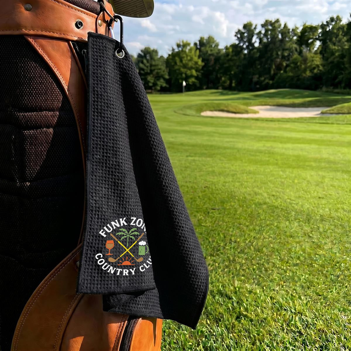 Funk Zone Country Club - Golf Towel