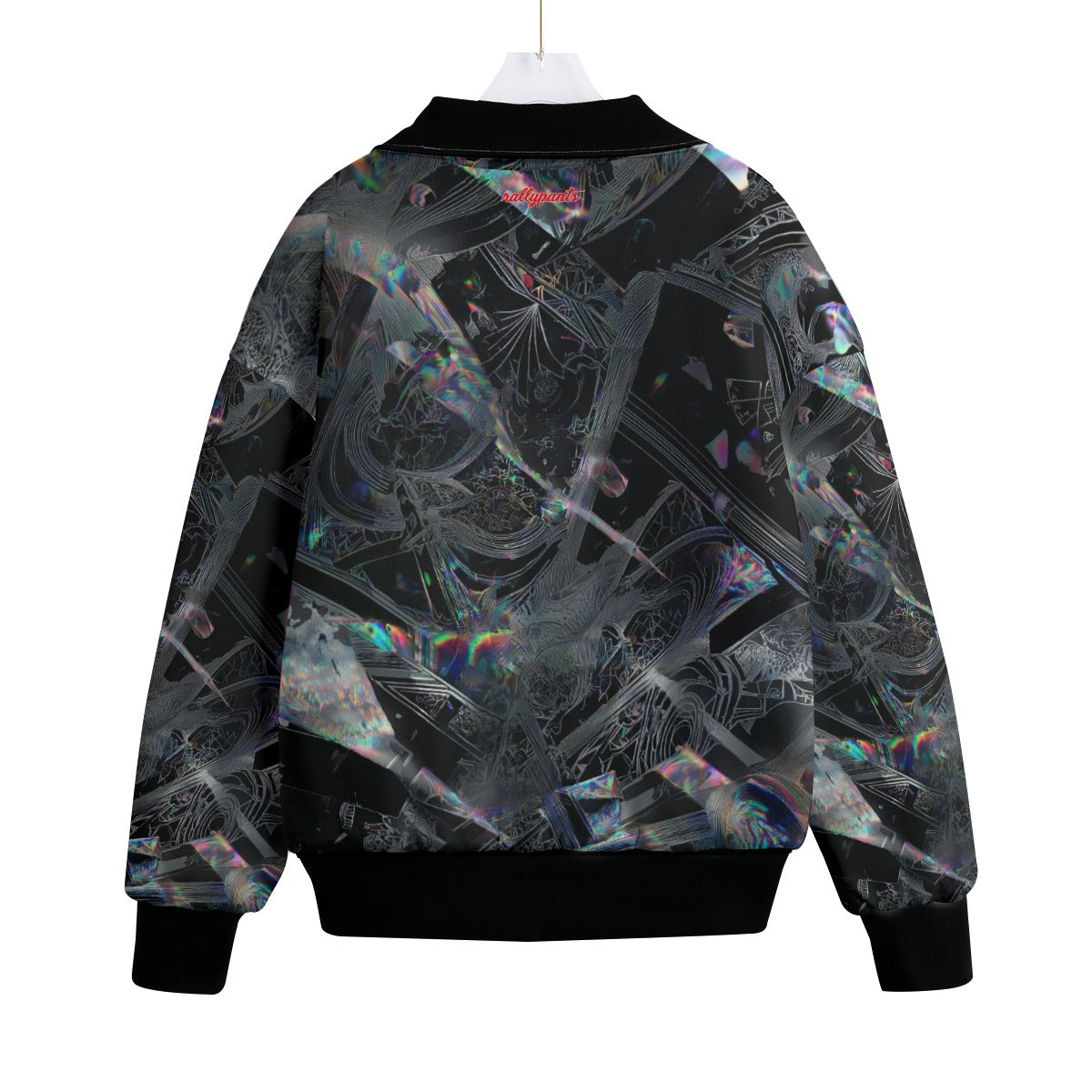 men's classic thermal fleece jacket - las vegas black/silver