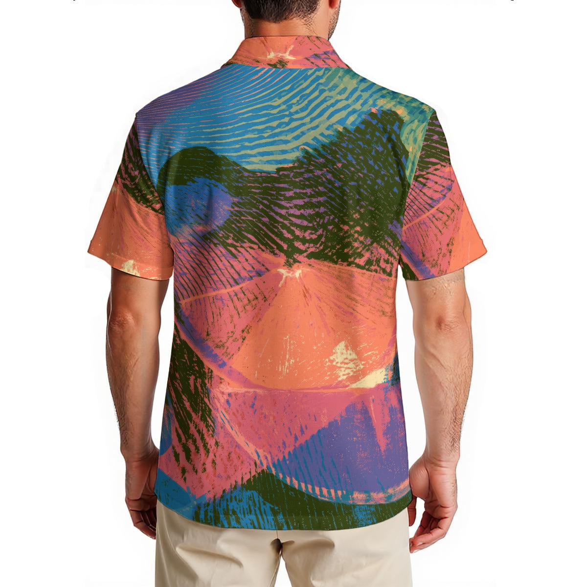 Reef Flash Japanese Linen Hawaiian Shirt