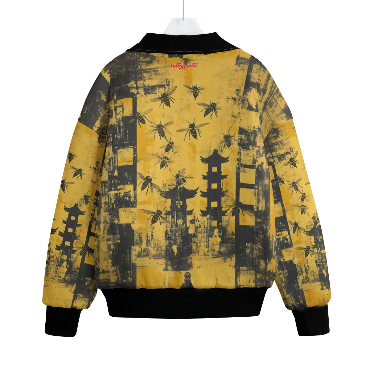 men’s classic thermal fleece jacket - killer bees shaolin image 1