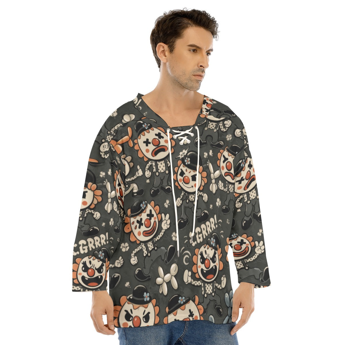 Brozone Night Owl Neon Hockey Jersey