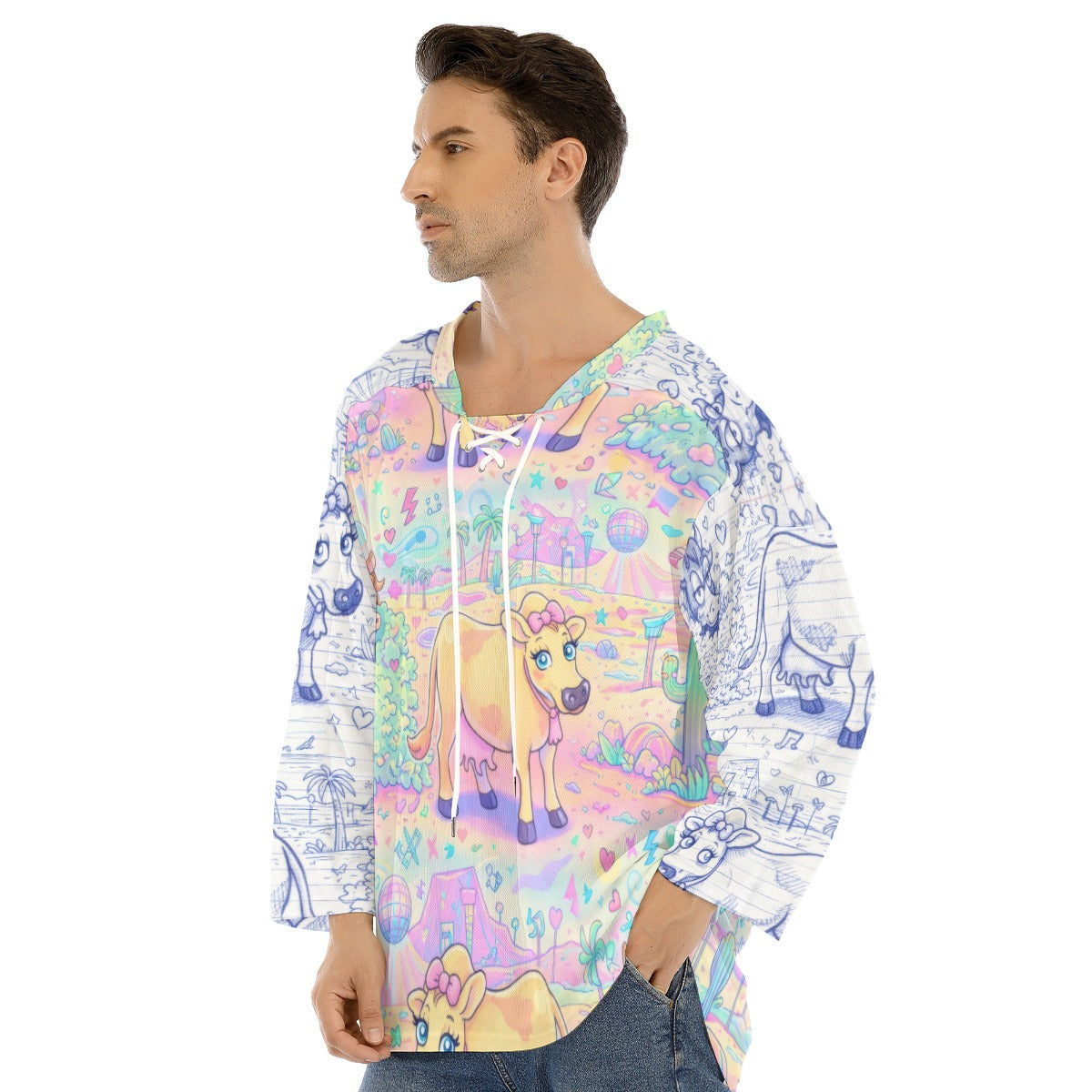 Brozone Comic Campout Hockey Jersey