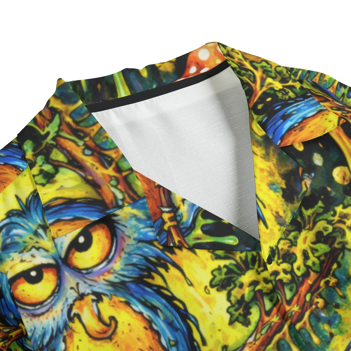 Brozone Reef Flash Active Linen Hawaiian Shirt
