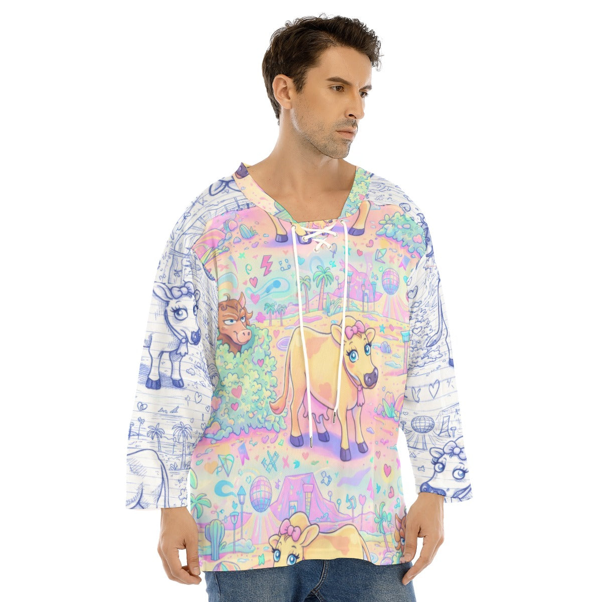 Brozone Comic Campout Hockey Jersey