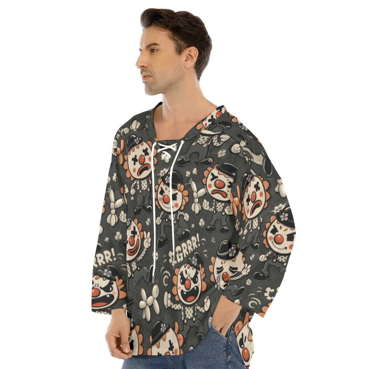 Brozone Night Owl Neon Hockey Jersey