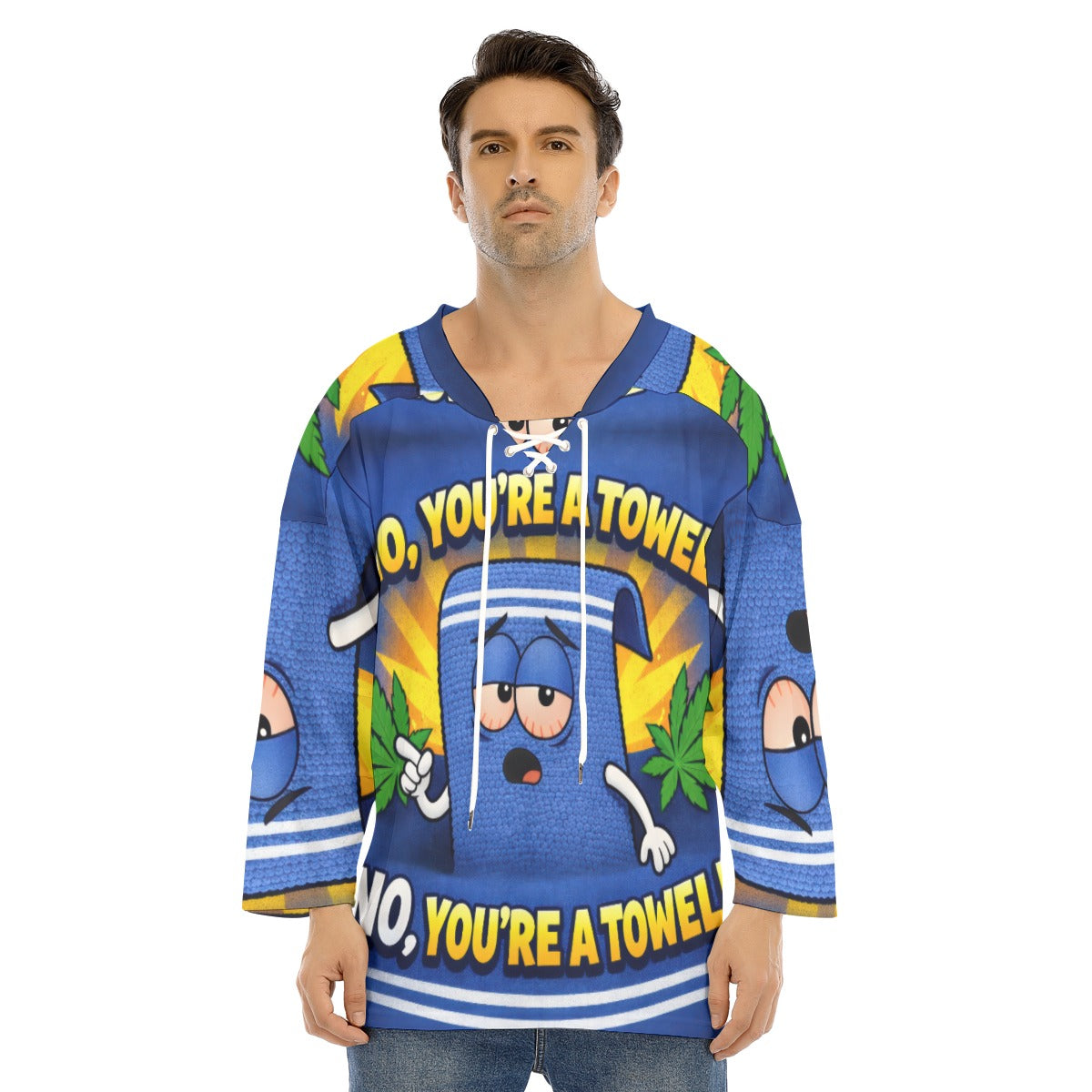 Brozone Skull Garden Hockey Jersey