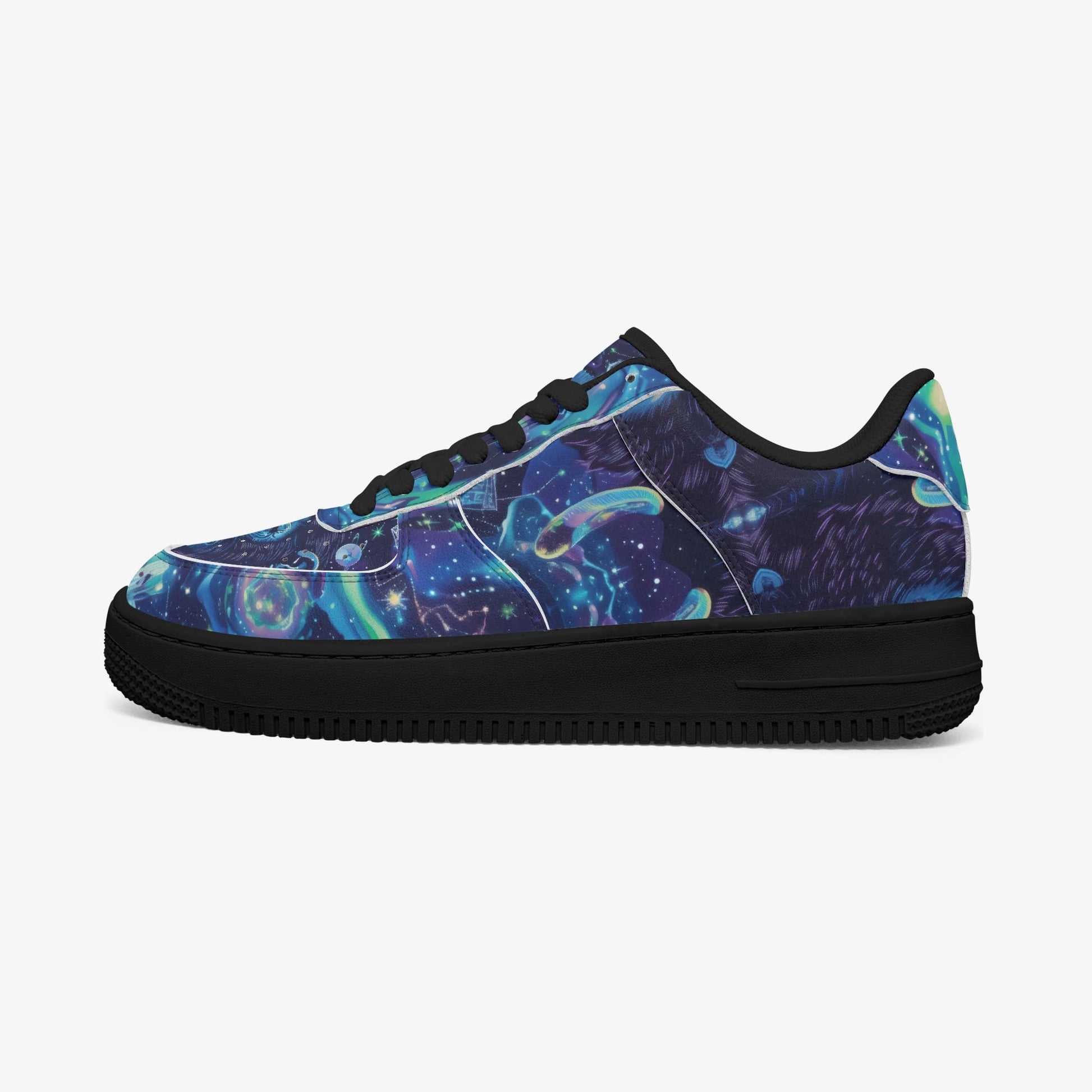 always fan one low (af1 low) - apes diamond blue/moon white - Black, Women-US5.5/EU36 image