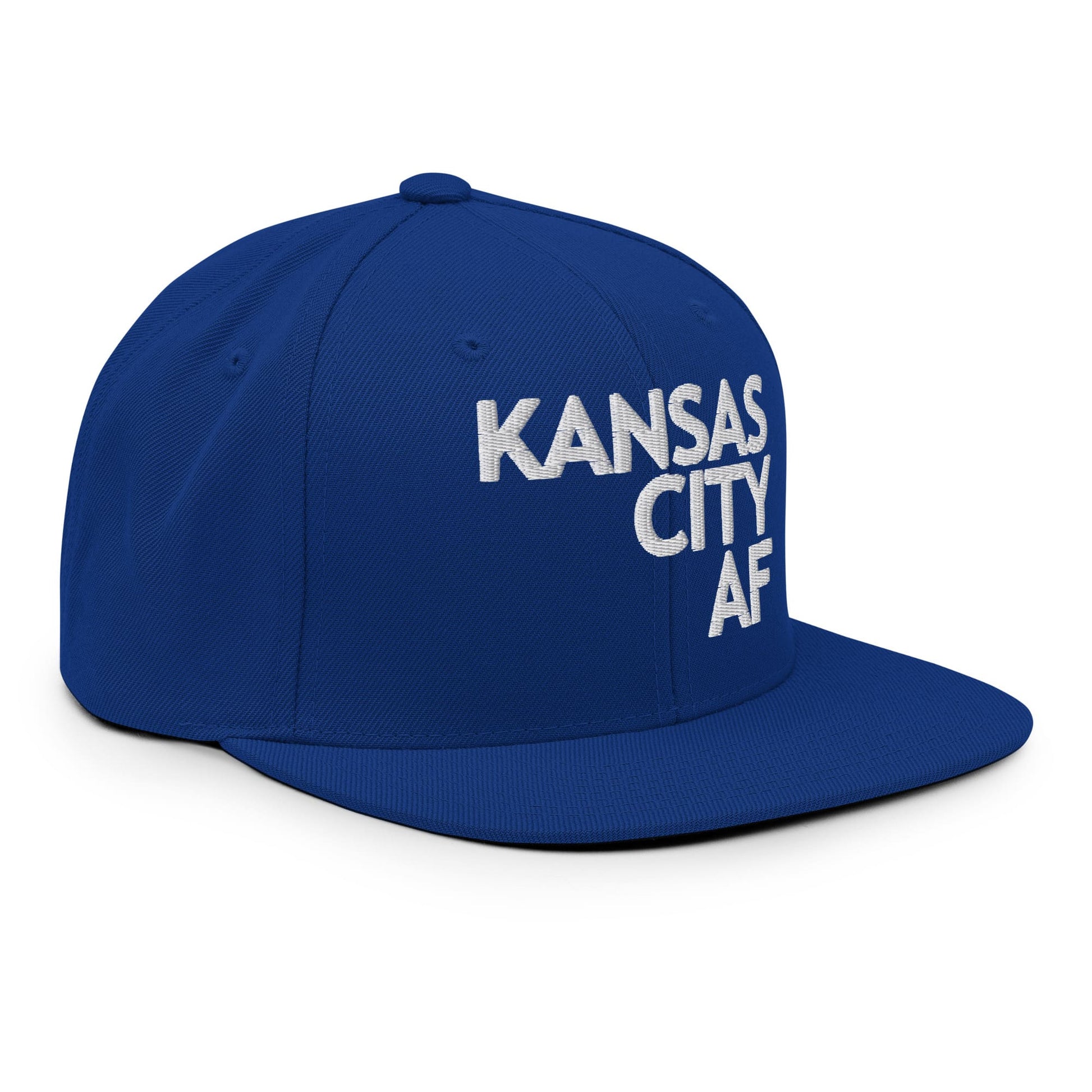 KANSAS CITY AF - always fan snapback hat royal blue/white image 4