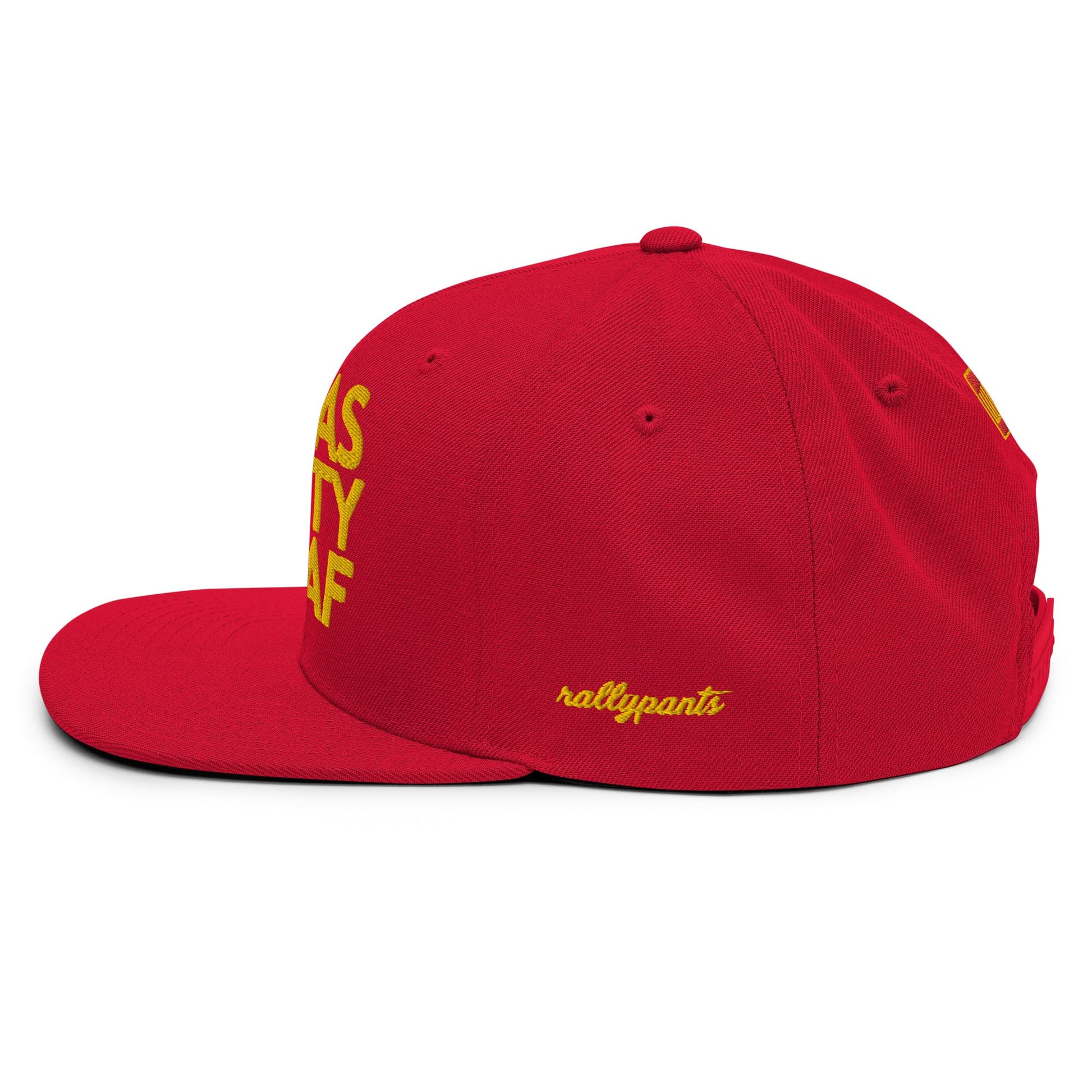 KANSAS CITY AF - always fan snapback hat red/gold image 3