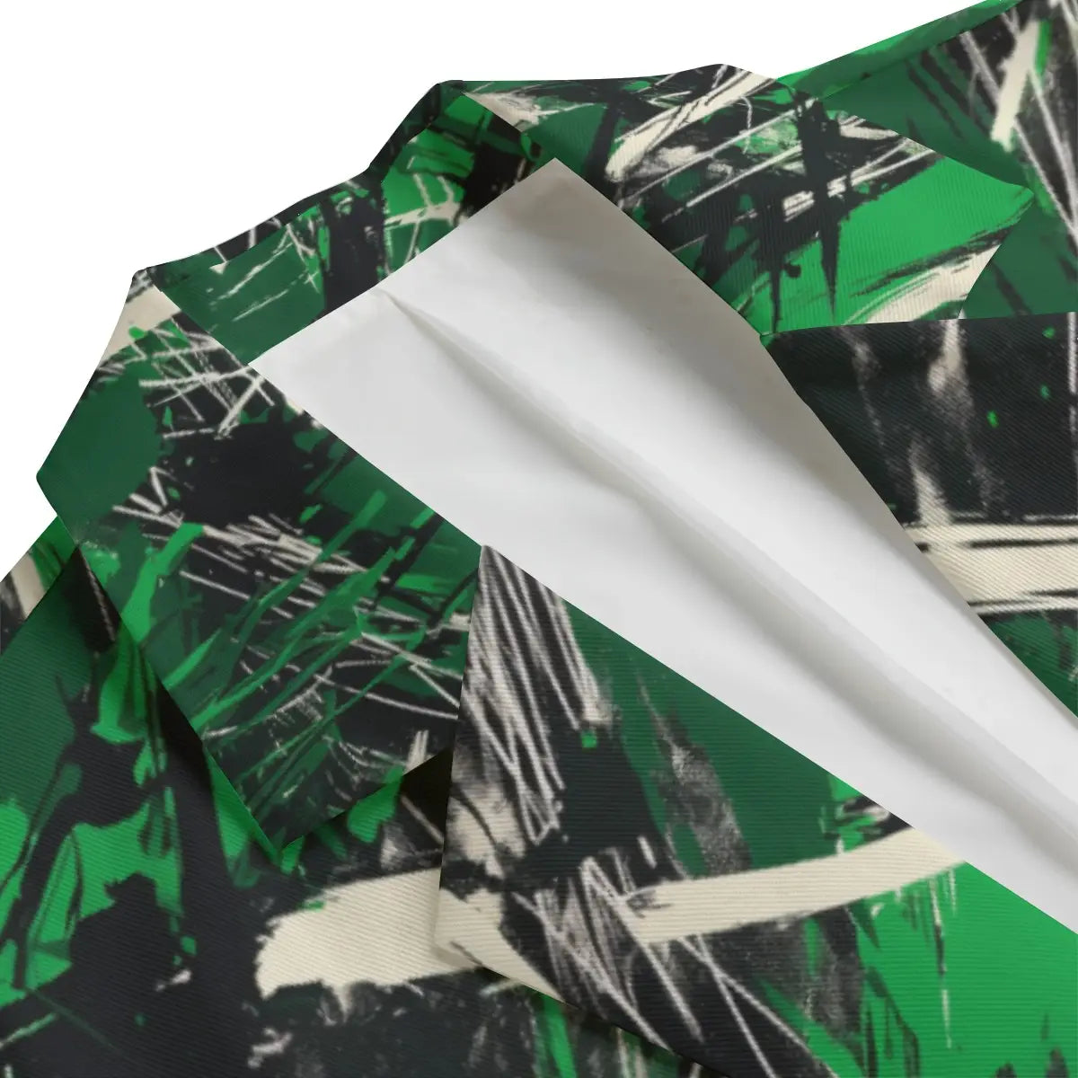 men’s casual blazer – new york green/white/black rallyprint image 2
