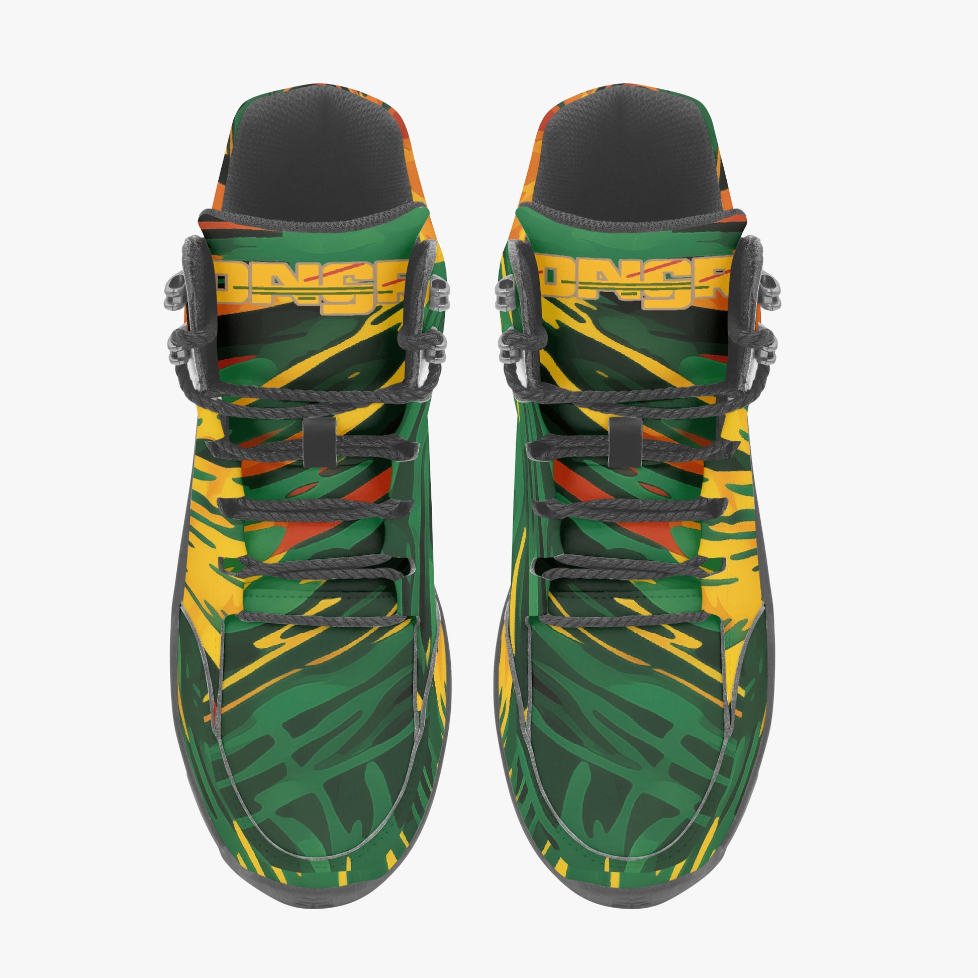 Unisex Classic Hiking Boots - DANGR Jungle Strike outsole view