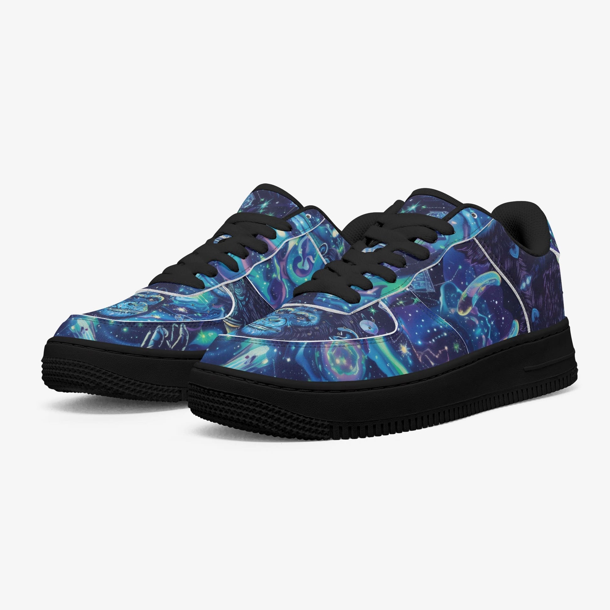 always fan one low (af1 low) - apes diamond blue/moon white image 0