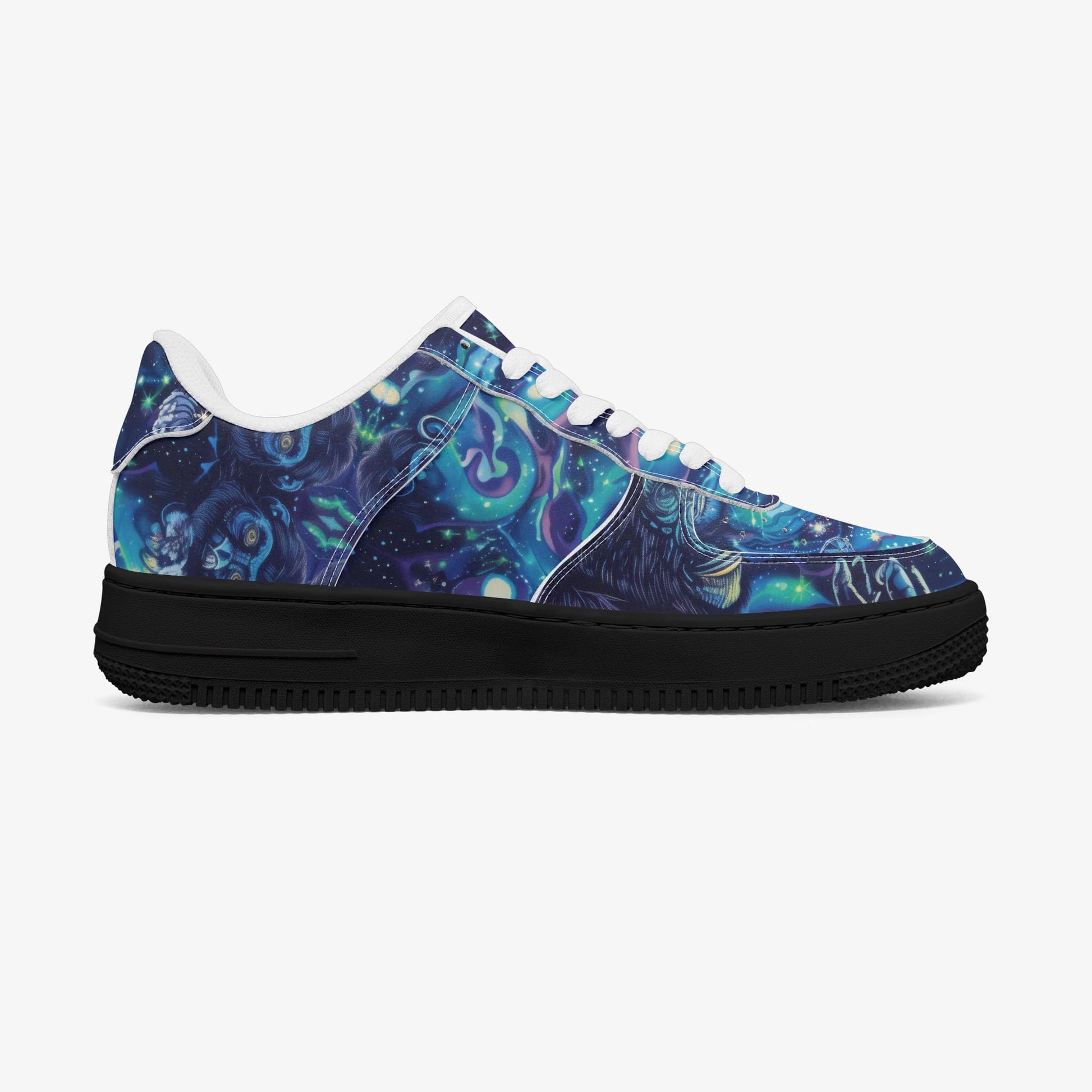 always fan one low (af1 low) - apes diamond blue/moon white image 5
