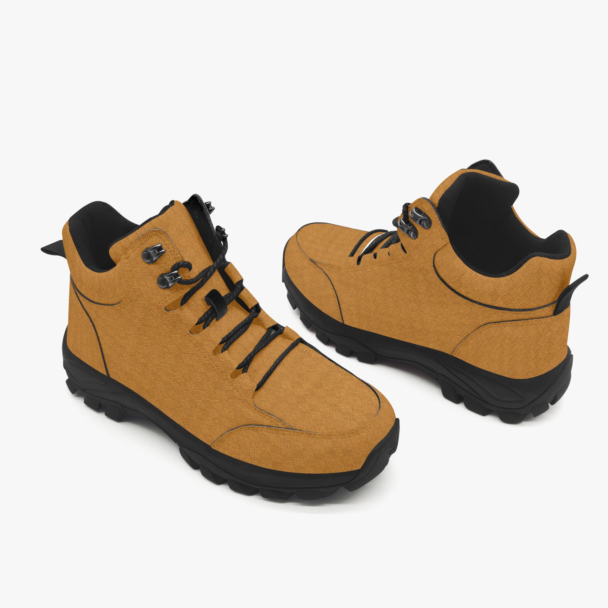 Unisex Classic Hiking Boots - Argyle/Nubuck heel view