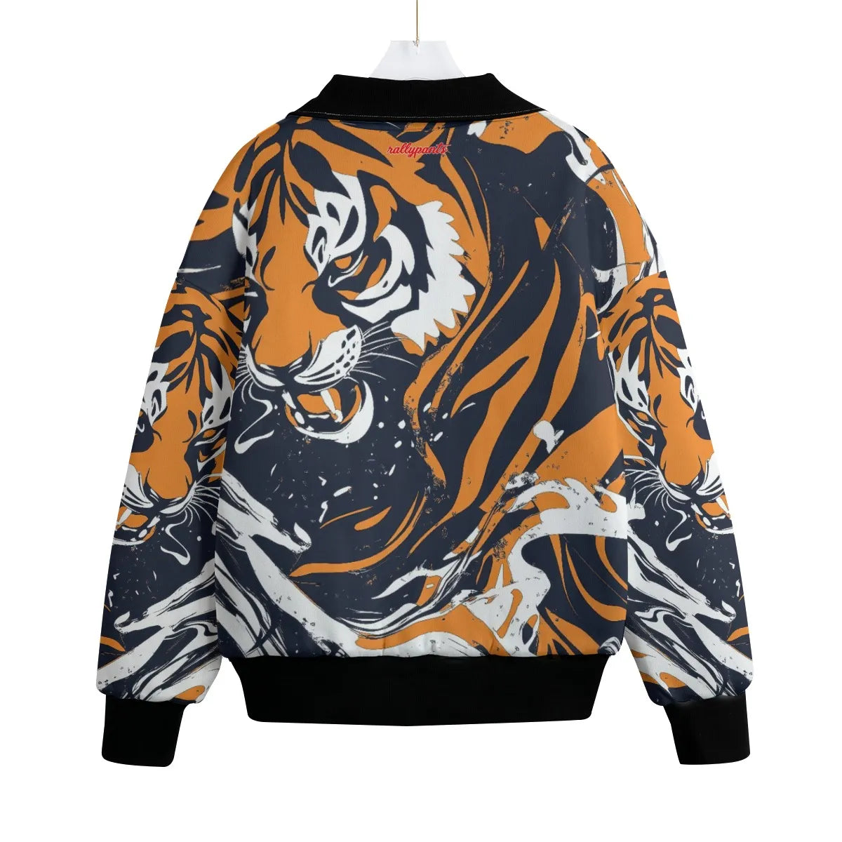 men's classic thermal fleece jacket – cincinnati black/orange/white