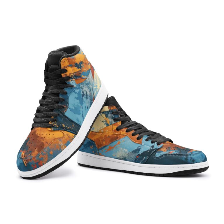always jam one high (aj1 high) - queens blue/orange - Image 4