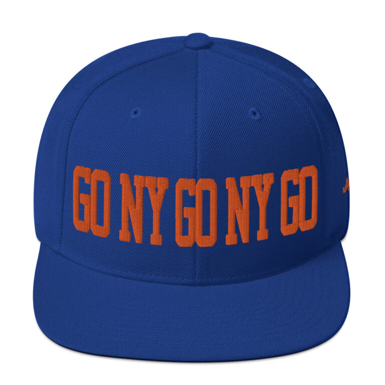 GO NY GO NY GO - snapback hat blue/orange