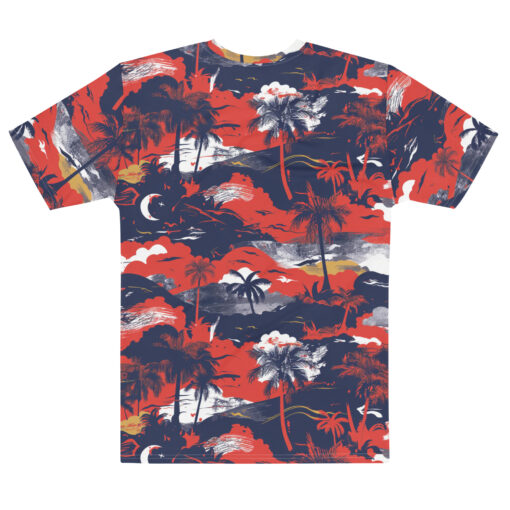 men's t-shirt - anaheim red/blue rallyprint - Image 2