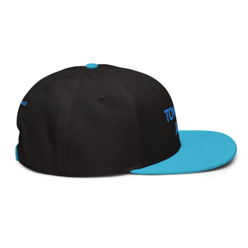 townie af - "as from" snapback hat black/teal - Image 6